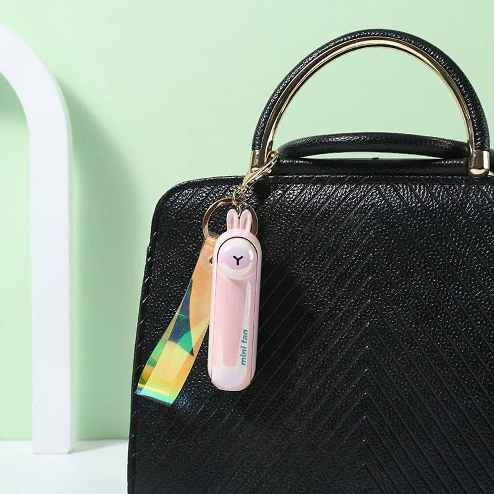 Mini Portable USB Rechargeable Fan For Desk Bedside And Travel 4