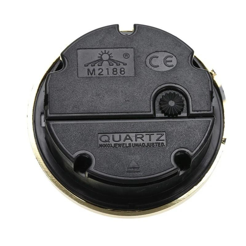 Classic Round Quartz Clock Insert With Roman Numerals 5