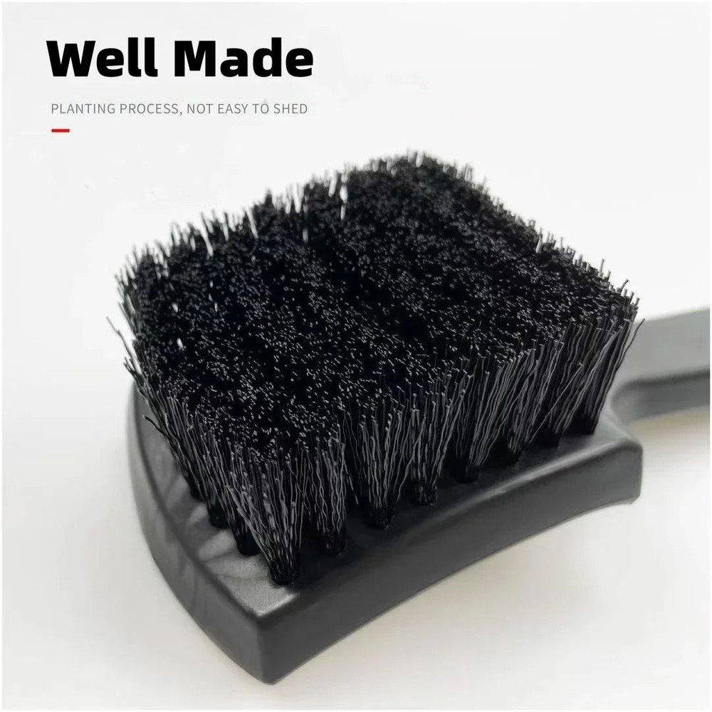 Motorcycle Wheel Rim And Tire Cleaning Brush For Hub And Detailing 2