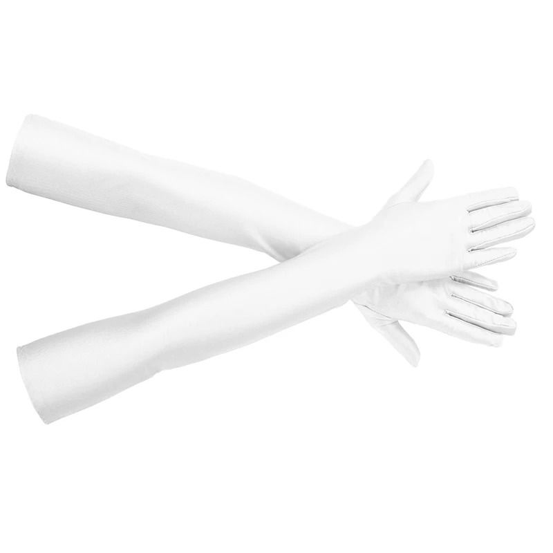 High Elastic Spandex Sun Protection Gloves For Party Nightclub Wedding Performance 4