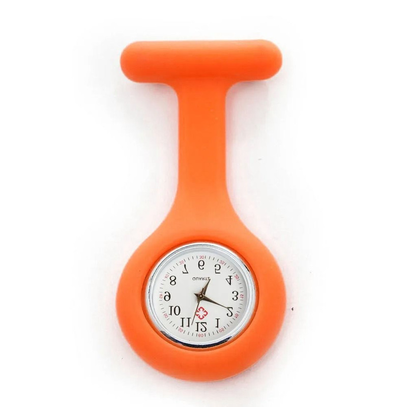 Silicone Nurse Pocket Watch Simple Fashionable Portable 11