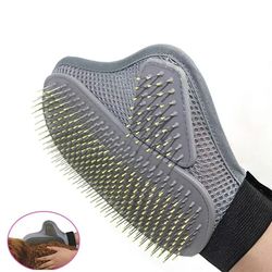pet grooming glove hair removal brush for cats and dogs