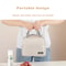 Solid Color Twill Bento Bag Portable Thermal Lunch Bag 3