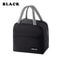 Solid Color Twill Bento Bag Portable Thermal Lunch Bag 8