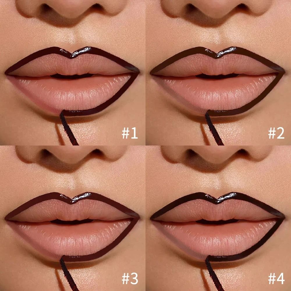 Waterproof Peel Off Tattoo Lip Liner And Lip Tint 3