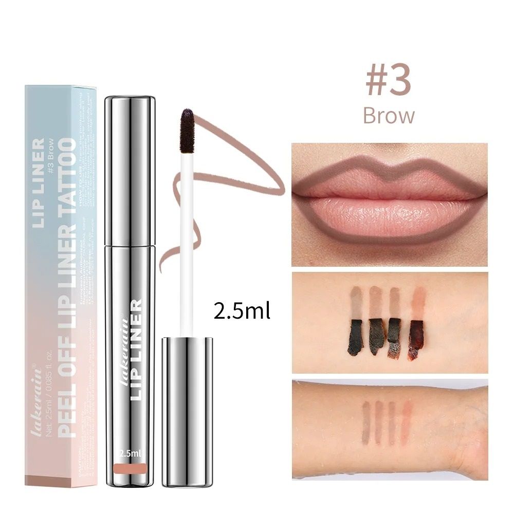 Waterproof Peel Off Tattoo Lip Liner And Lip Tint 9