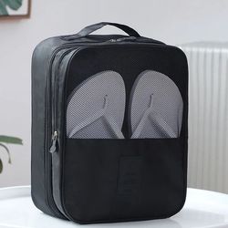 portable travel shoe bag and clothing organizer multifunction storage bag