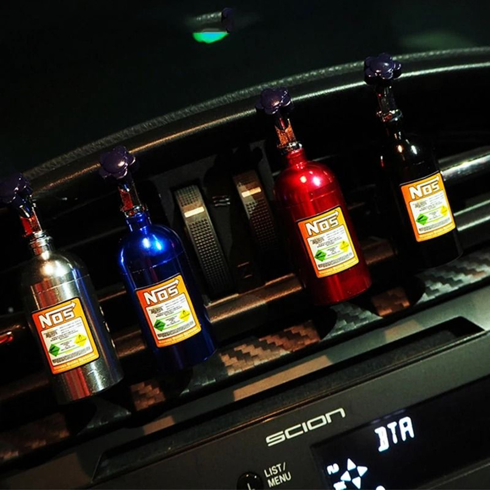 Car Air Freshener NOS Nitrogen Bottle Style For Air Vent Aromatherapy 2