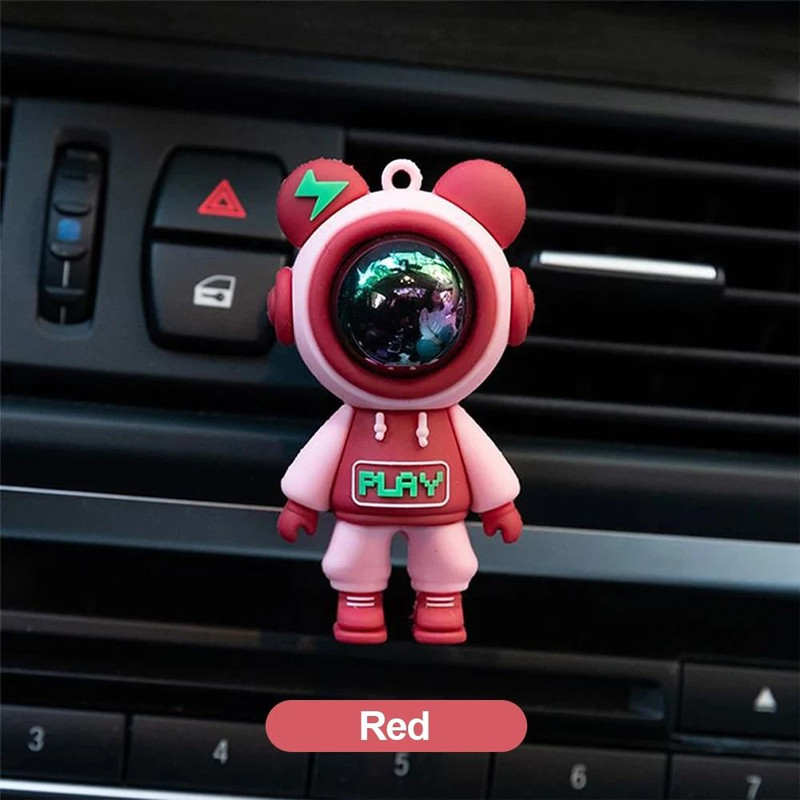Cartoon Astronaut Air Freshener Clip For Car Air Vents 9