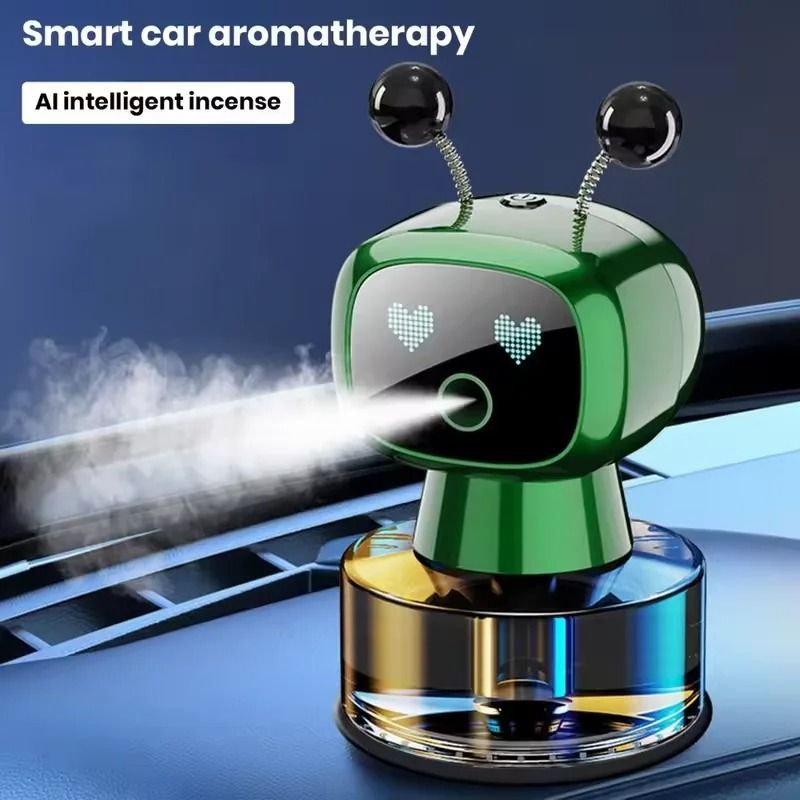 Smart Car Aroma Diffuser 4Level Adjustable Rechargeable Car Air Freshener 1