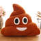 Cartoon Poop Plush Cushion Funny Expression Cushion 0