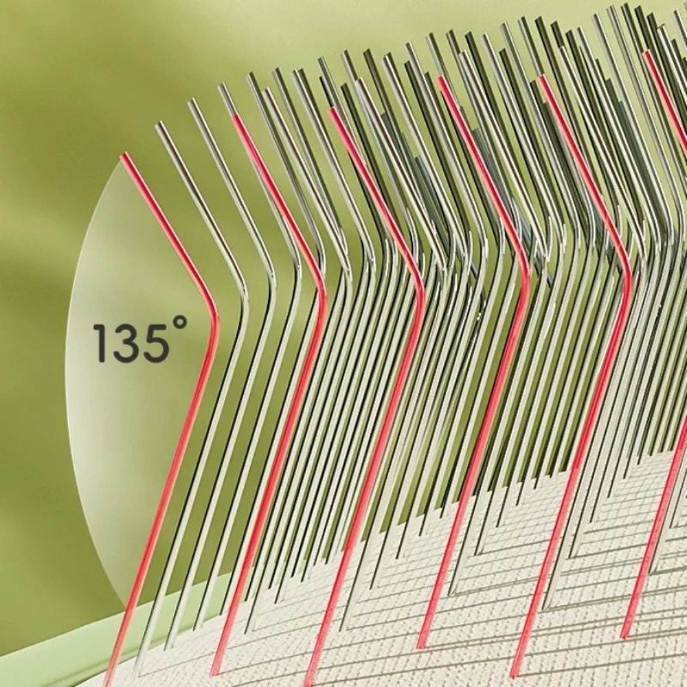 Pet Hair Remover And Massage Brush For Cats And Dogs 3