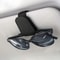 Car Sun Visor Glasses Case And Ticket Card Clip Auto Interior Organizer 0