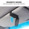 Car Sun Visor Glasses Case And Ticket Card Clip Auto Interior Organizer 2