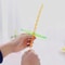 Colorful Hand Push Flying Disc Toys For Kids Party Fun 3