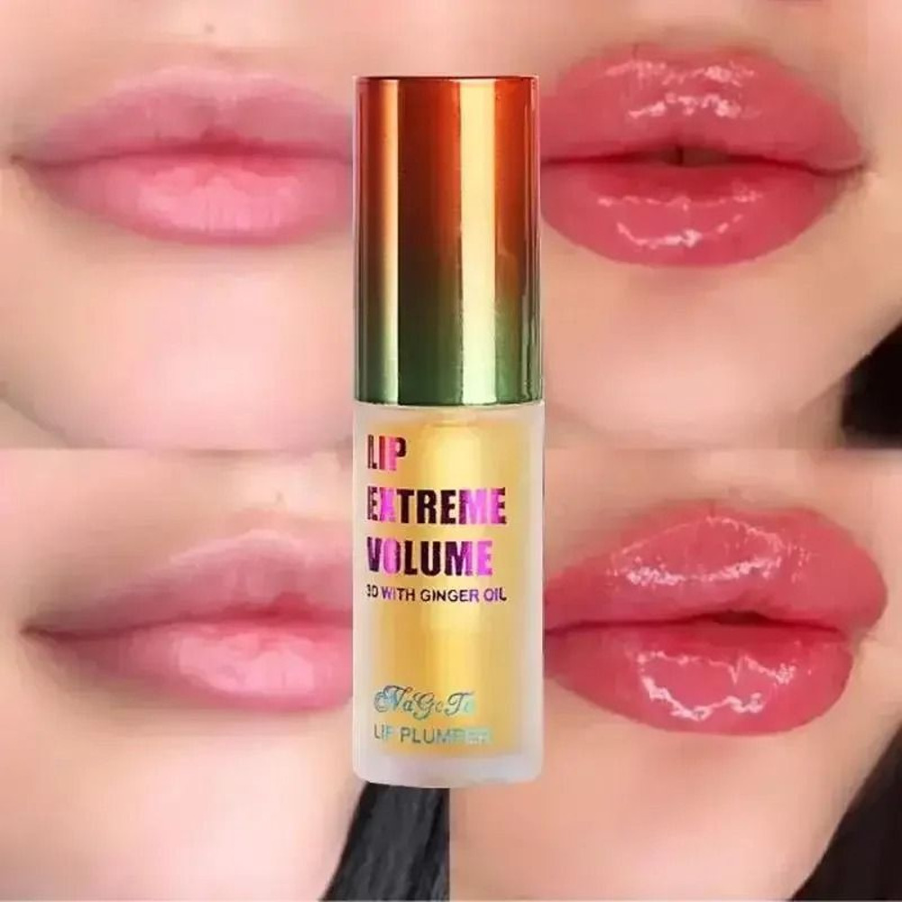 Radiant Ginger Mint Lip Volumizing Serum For Fuller Smoother Lips 0