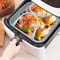 Silicone Air Fryer Basket With Handle For Easy Cooking 1