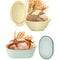 Foldable Silicone Bread Proofing Basket For Sourdough Baking 0