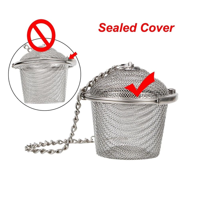 Stainless Steel Mesh Herbal Infuser Ball For Tea And Spices 2