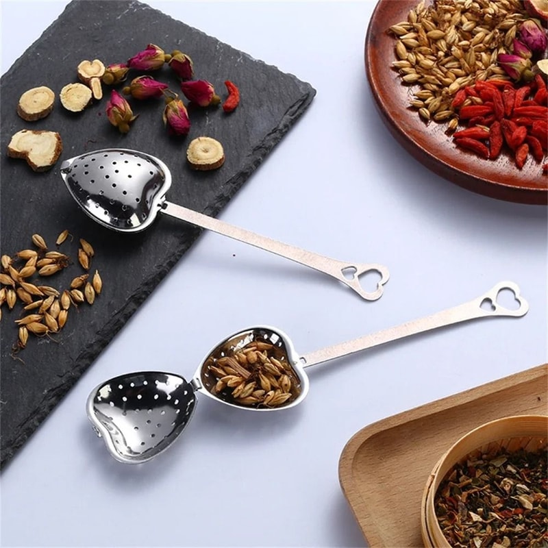 Heart Shaped Stainless Steel Tea Infuser For Loose Leaf Tea 3