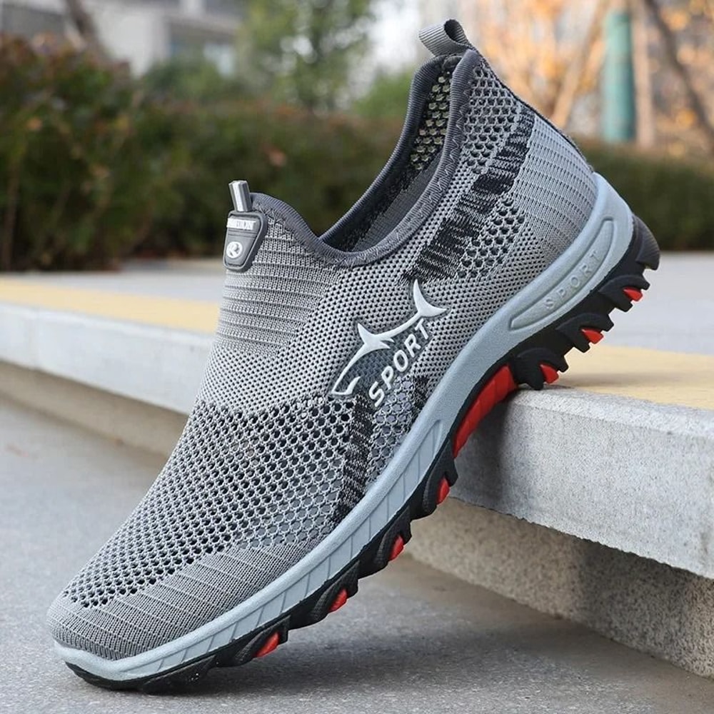 Breathable Mesh Summer Sneakers For Men Comfortable Lightweight Casual Sports Shoes 2