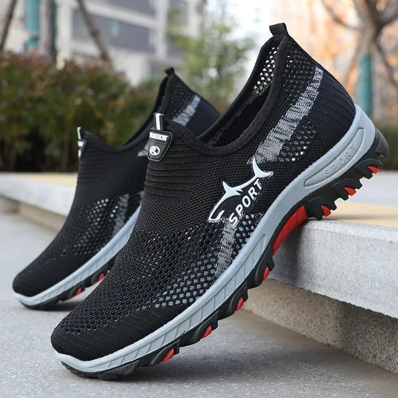 Breathable Mesh Summer Sneakers For Men Comfortable Lightweight Casual Sports Shoes 4