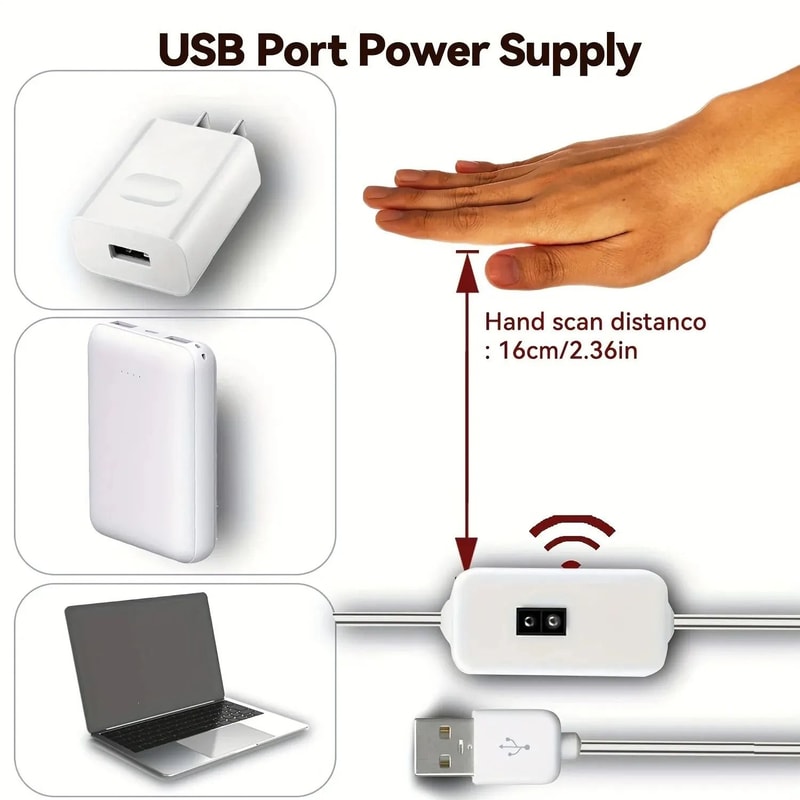 USB Gesture Sensor Dimmable LED Strip Light For Home And TV Backlighting 1