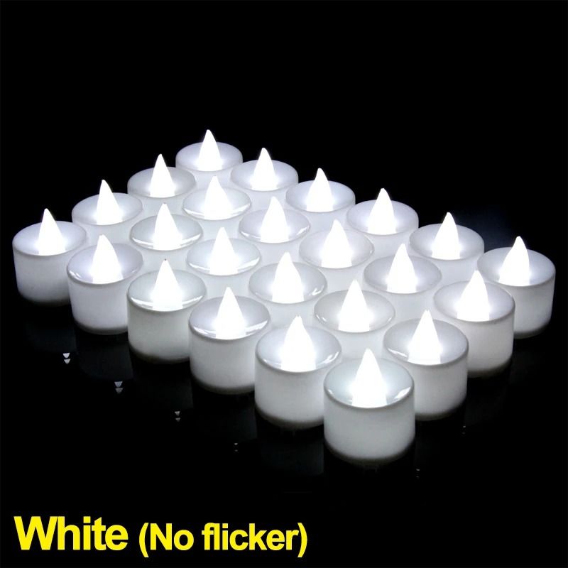 Flameless LED Tea Candle Battery Operated Decorative Light For Home And Events 7