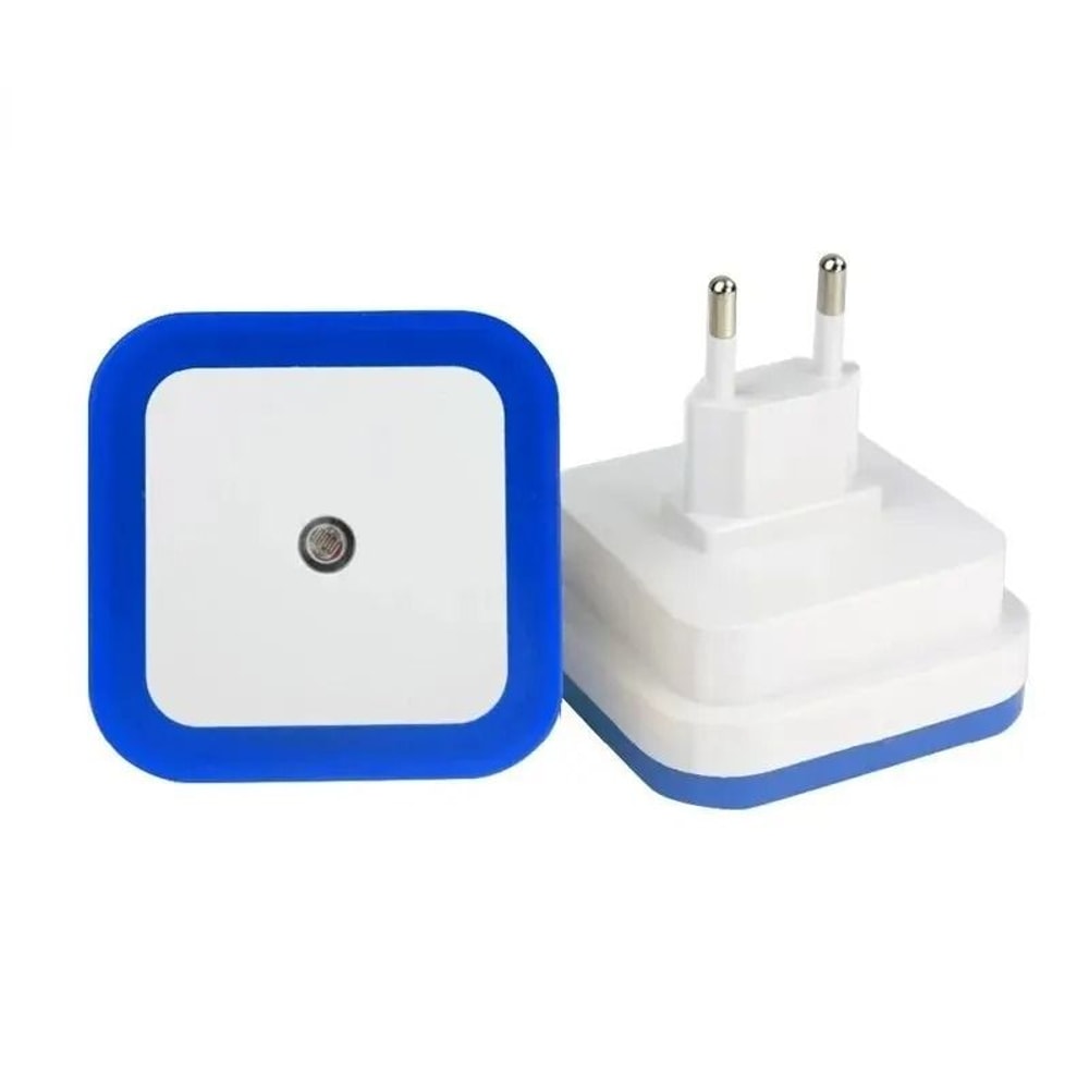 Wireless Sensor LED Night Light Plug In Mini Square Lamp For Bedroom And Hallway 7