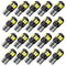 T10 W5W LED Car Bulbs 5730 8SMD 12V White Light Pack 6