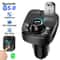 Bluetooth FM Transmitter Car Charger With Dual USB Fast Charging And MP3 Player 0