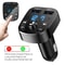 Bluetooth FM Transmitter Car Charger With Dual USB Fast Charging And MP3 Player 1