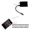 Universal Car RGB LED Interior Ambient Light Strips 8 Color Kit 4