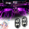 Car Interior RGB Ambient Light Kit With Remote Control 8 Color Options 0