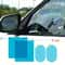 Car Rearview Mirror Protective Film 4 Piece Set Anti Fog And Rainproof Nano Coating 0