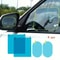 Car Rearview Mirror Protective Film 4 Piece Set Anti Fog And Rainproof Nano Coating 0