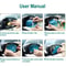 Car Rearview Mirror Protective Film 4 Piece Set Anti Fog And Rainproof Nano Coating 5