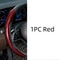 Microfiber Leather Steering Wheel Cover With Carbon Fiber Look 9