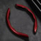 Microfiber Leather Steering Wheel Cover With Carbon Fiber Look 5