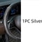Microfiber Leather Steering Wheel Cover With Carbon Fiber Look 8