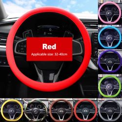 universal silicone steering wheel cover soft elastic grip