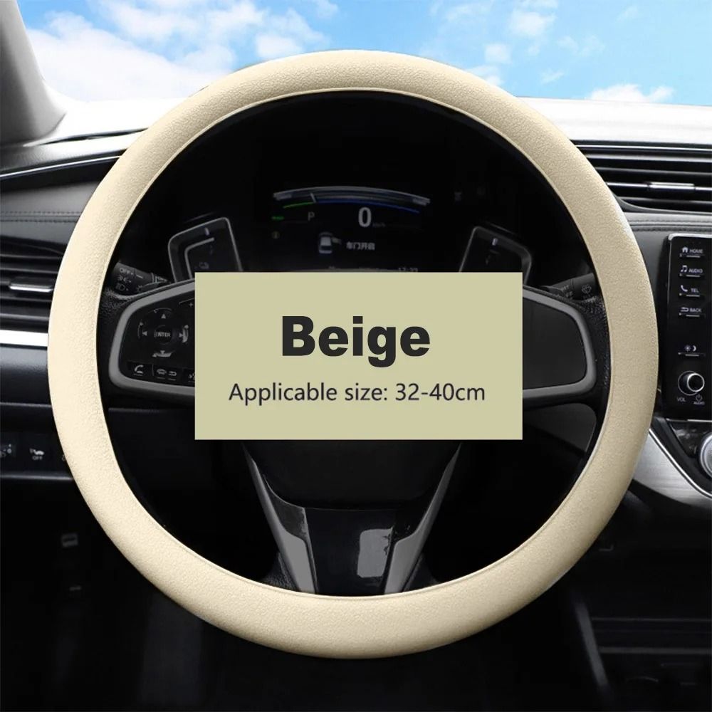 Universal Silicone Steering Wheel Cover Soft Elastic Grip 9