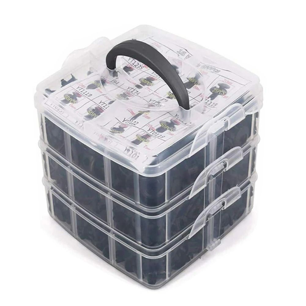 Car Plastic Retainer Clip Kit For Trim And Bumper Repair 12