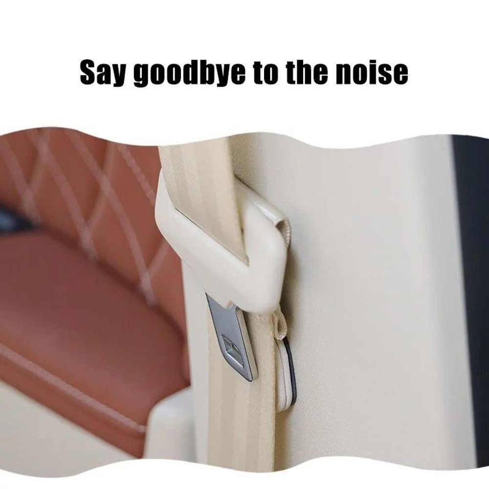 Magnetic Car Seat Belt Holder Clip Set For Safety And Comfort 3