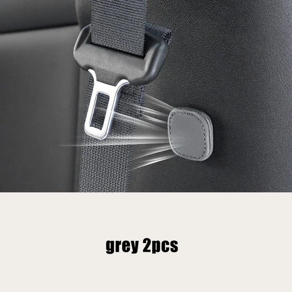 Magnetic Car Seat Belt Holder Clip Set For Safety And Comfort 6