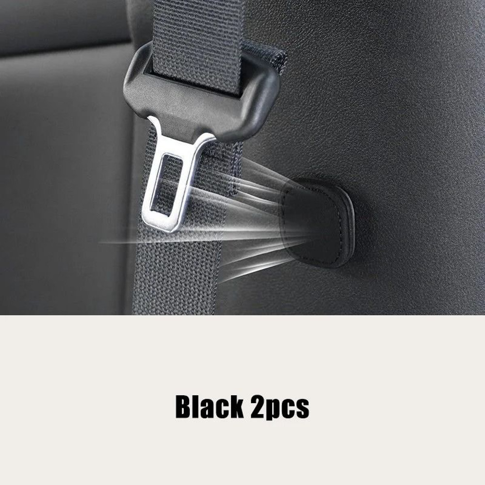 Magnetic Car Seat Belt Holder Clip Set For Safety And Comfort 7