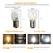 Car LED Bulb Kit Pair For Signal Brake And Reverse Lights 3