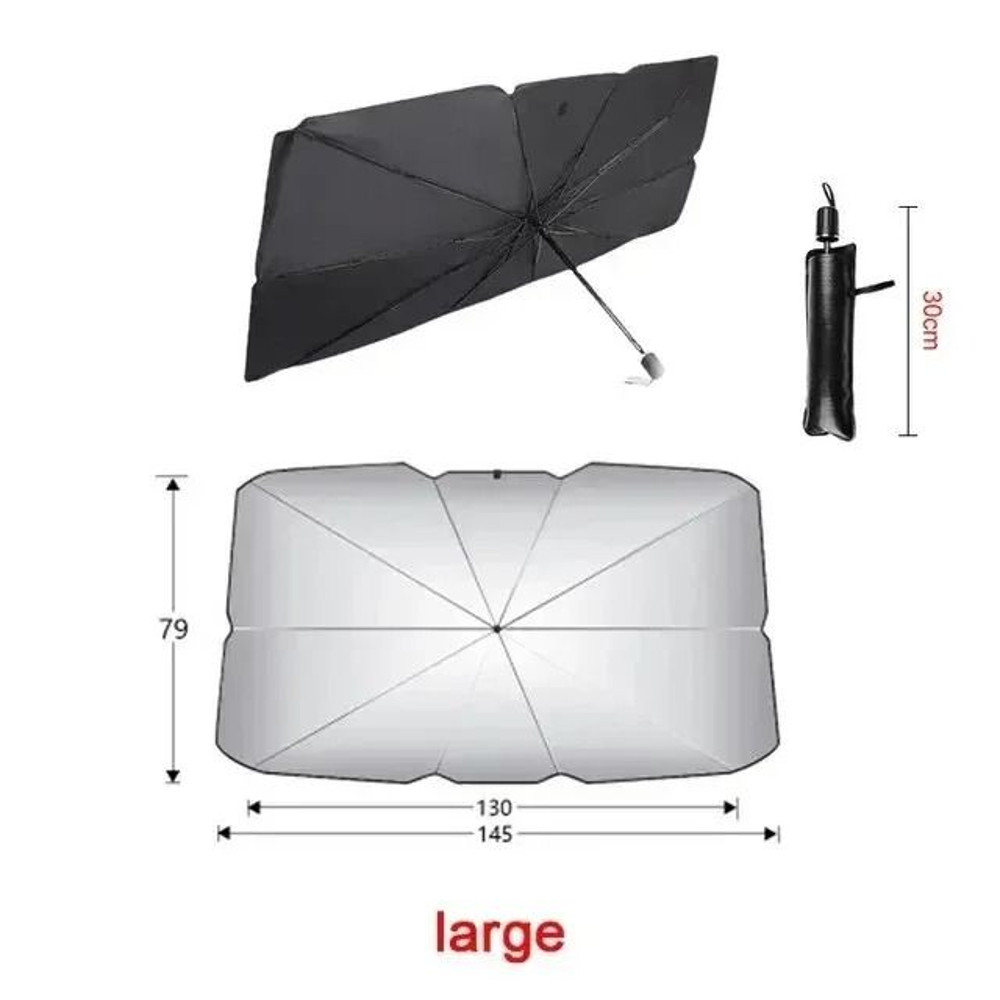 Car Sunshade Umbrella For Interior Windshield Protection 7