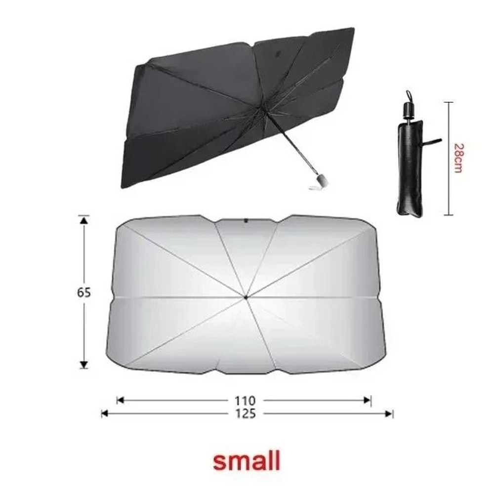Car Sunshade Umbrella For Interior Windshield Protection 8