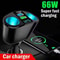 DualPort Car Charger Adapter With Digital Display For Multiple Devices 1